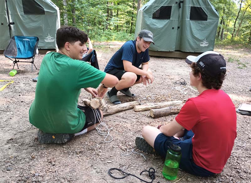 noblesville troop 105 at ransburg camp